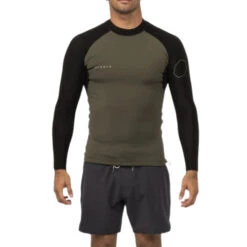 Vissla High Seas 2 Long Sleeve Wetsuit Jacket Mens - Army