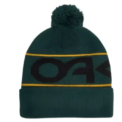Oakley Factory Cuff Beanie - Hunter Green/ Amber Yellow