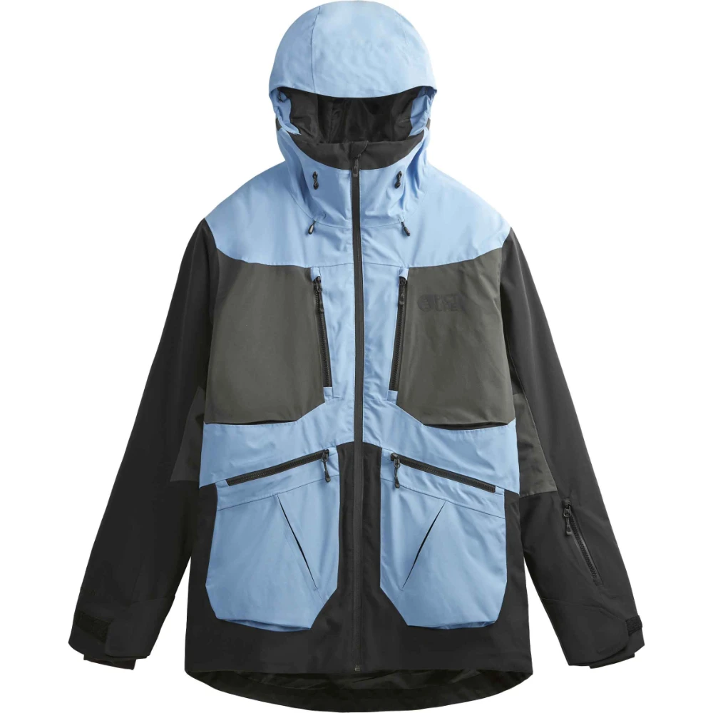 Picture Naikoon Mens Jacket - Allure Blue Black 1 Picture Naikoon Mens Jacket - Allure Blue Black