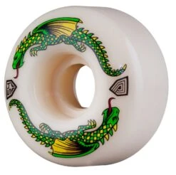 POWELL PERALTA Dragon Formula Wheels 93A 34W - White - 54mm