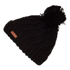 Protest Paisley Beanie - True Black