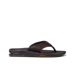 REEF Leather Fanning Sandals - Mens - Dark Brown -STM online Shop RF002156DAB RS.whitebackground 300x 200607e3 2e6e 40d9 9762 f12445749ab7