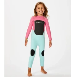 Rip Curl Grom Omega Steamer - Pink