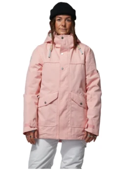 Rojo Aster Jacket Womens - English Rose Pinstripe