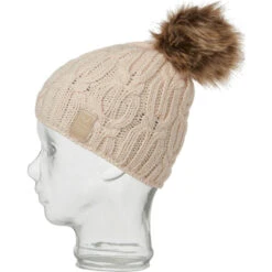 Rojo Cable Rib Beanie - Pearl