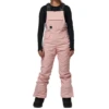 Rojo Snowy Day Bib Pant Womens - English Rose Pinstripe