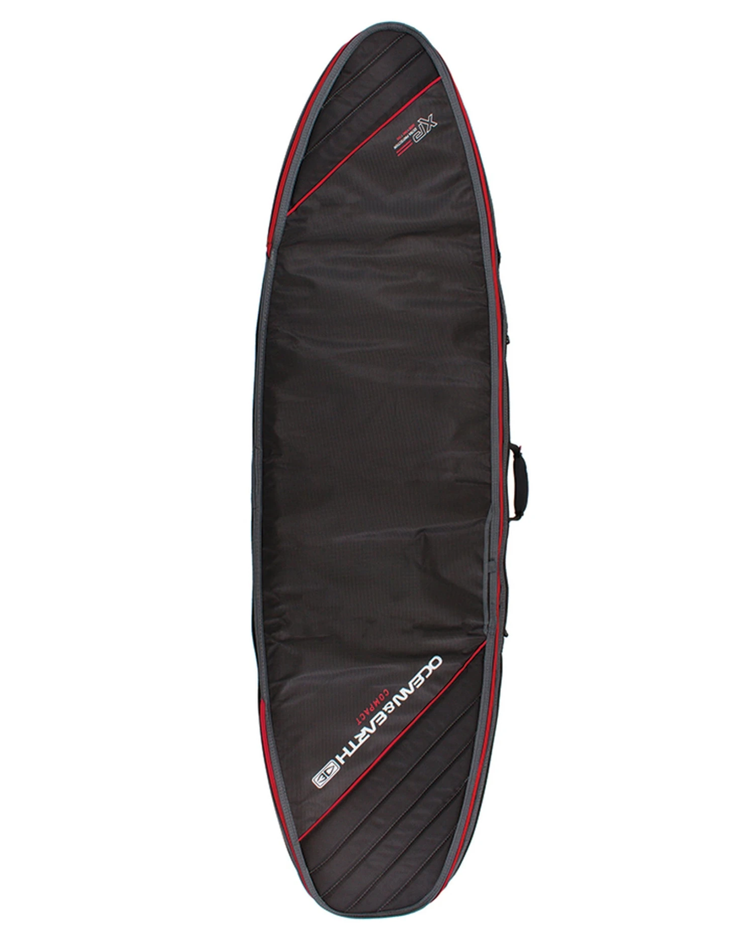 Ocean & Earth Double Compact Shortboard Board Cover - Black/Red 1 Ocean & Earth Double Compact Shortboard Board Cover - Black/Red