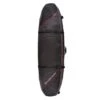 OCEAN AND EARTH Double Coffin Shortboard/Fish Board Cover - Black/Red