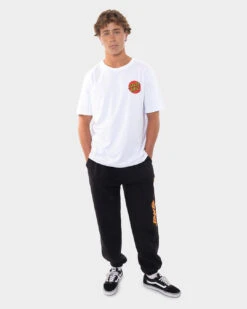 Santa Cruz Classic Dot Chest S/S Regular Fit Tee Mens - White -STM online Shop SM123 SS01 WHITE 3