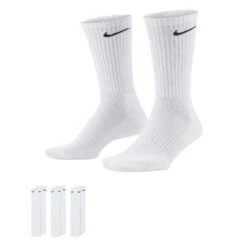 Nike SB Everyday Cushion Sock 3Pk - White
