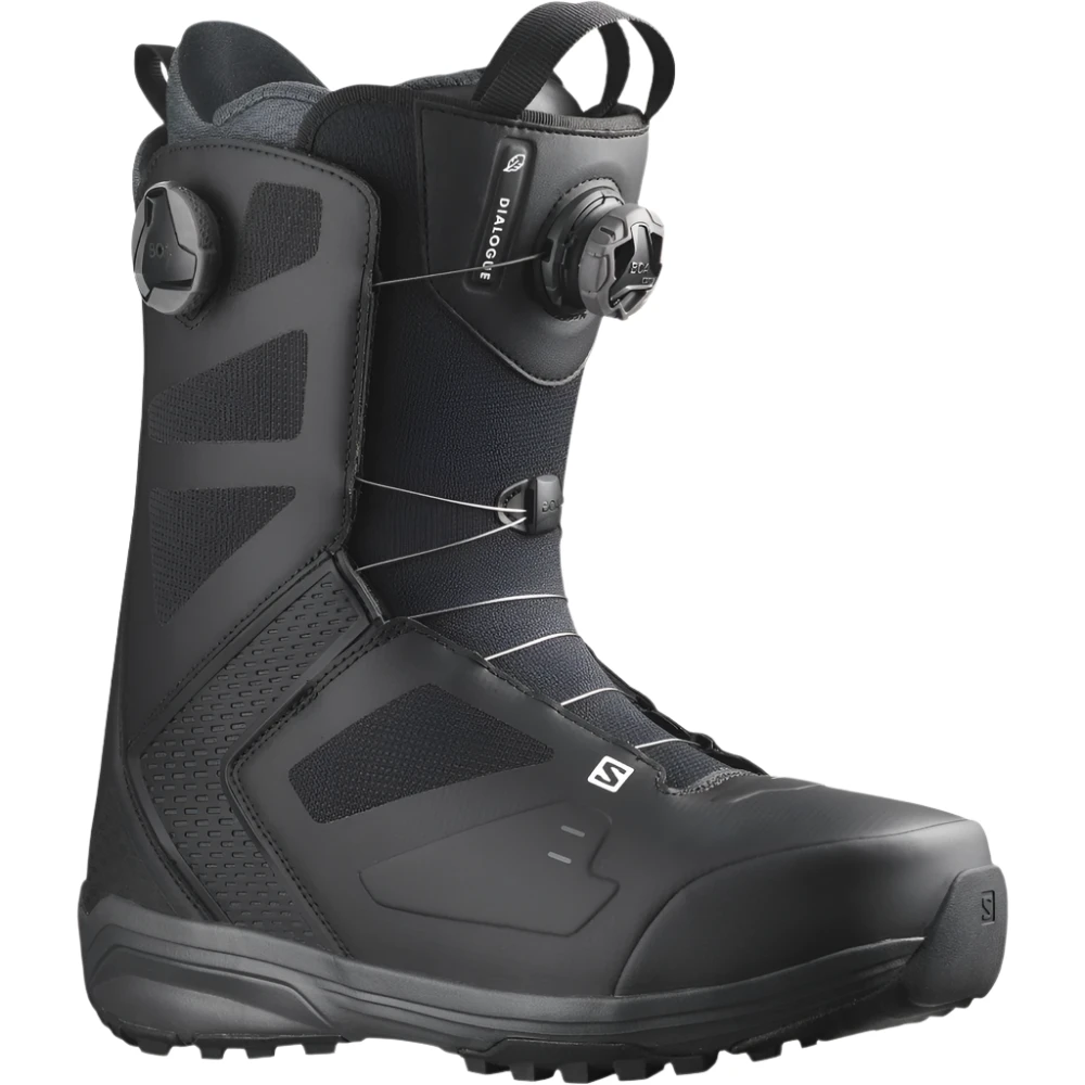 Salomon Dialogue Dual Boa Snowboard Boots Mens - Black 1 Salomon Dialogue Dual Boa Snowboard Boots Mens - Black