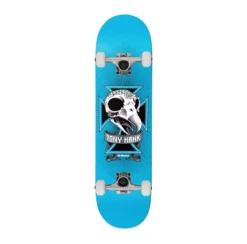 BIRDHOUSE Tony Hawk Skull L1 Skateboard - Blue - 8.0