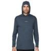 LE BENT Feathertop Ultralight Hooded Thermal Top - Mens - Twilight Blue -STM online Shop T Shirt TL7111 407 LeBent Model Front3 Web 540x f699d998 b76b 449f b532 f880ce289617