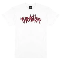 Thrasher Thorn Tee - White