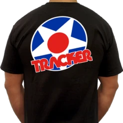 TRACKER Star Logo Tee - Black