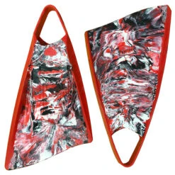 POD PF3 Fins - Red Black White