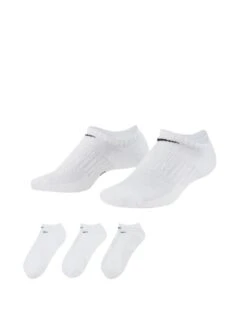 Nike Everyday Cushion No Show Socks - White