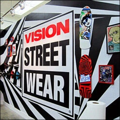 VISION Hippie Stick Reissue Deck - Natural -STM online Shop VISION STREET WEAR STACK