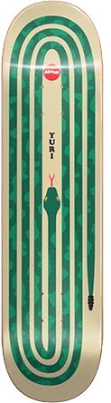 Almost Snake Pit R7 Deck - Yuri Facchini/Green