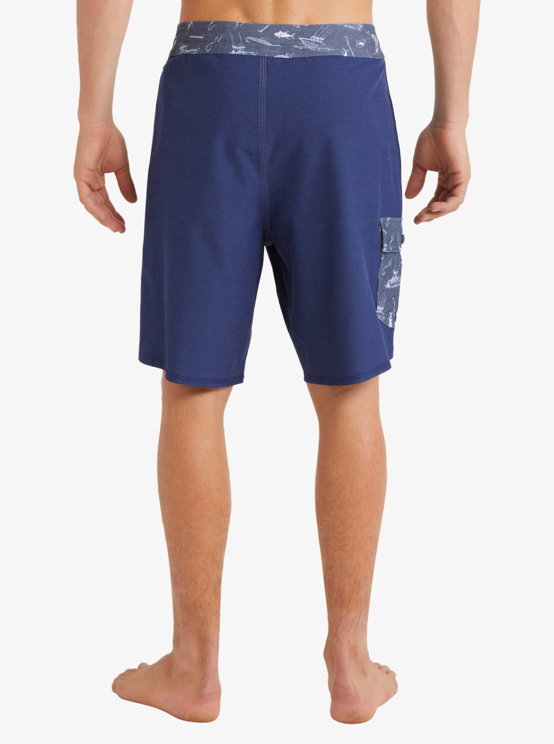 QUIKSILVER Line Spinner Boardshort - Medieval Blue 2 QUIKSILVER Line Spinner Boardshort - Medieval Blue - Image 2