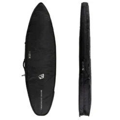 Creatures Shortboard Double DT2.0 Bag - 6ft 3 - Black/Silver