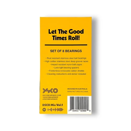 DSCO All Weather Skateboard Bearings 3 DSCO All Weather Skateboard Bearings - Image 3