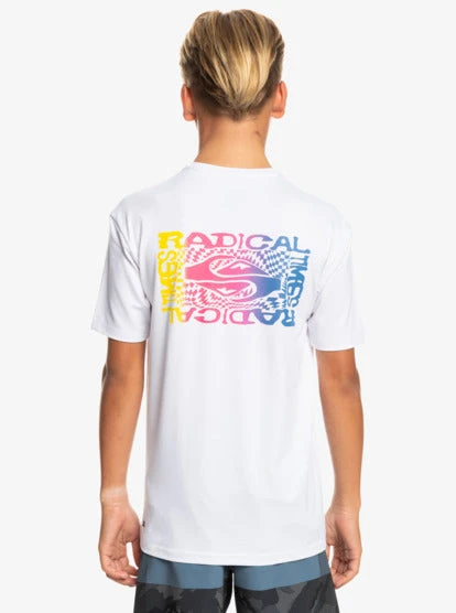 QUIKSILVER Radical Surf Tee SS Youth - White 3 QUIKSILVER Radical Surf Tee SS Youth - White - Image 3