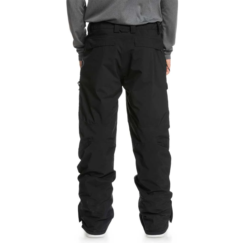 Quiksilver Utility Pants Mens - True Black 3 Quiksilver Utility Pants Mens - True Black - Image 3