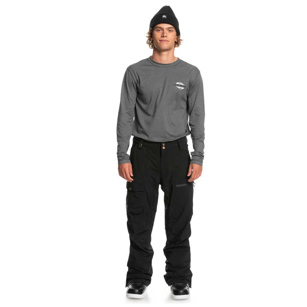 Quiksilver Utility Pants Mens - True Black 2 Quiksilver Utility Pants Mens - True Black - Image 2