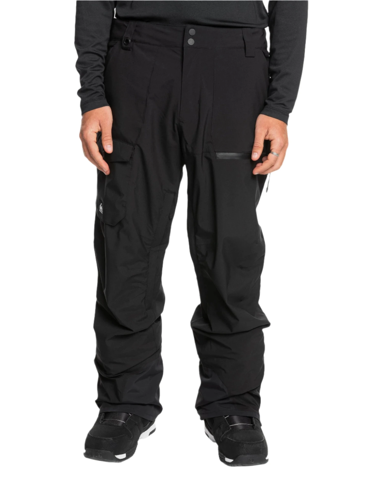 Quiksilver Utility Pants Mens - True Black 1 Quiksilver Utility Pants Mens - True Black