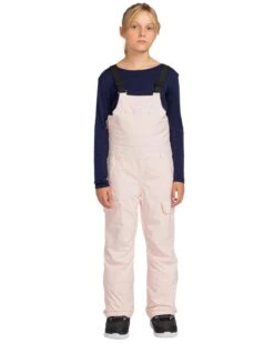 Roxy Non Stop Bib Girls - Pink Salt