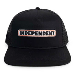INDEPENDENT Bar Trucker Hat - Black