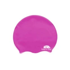 Land And Sea Swim Training Cap Silicone - Pink