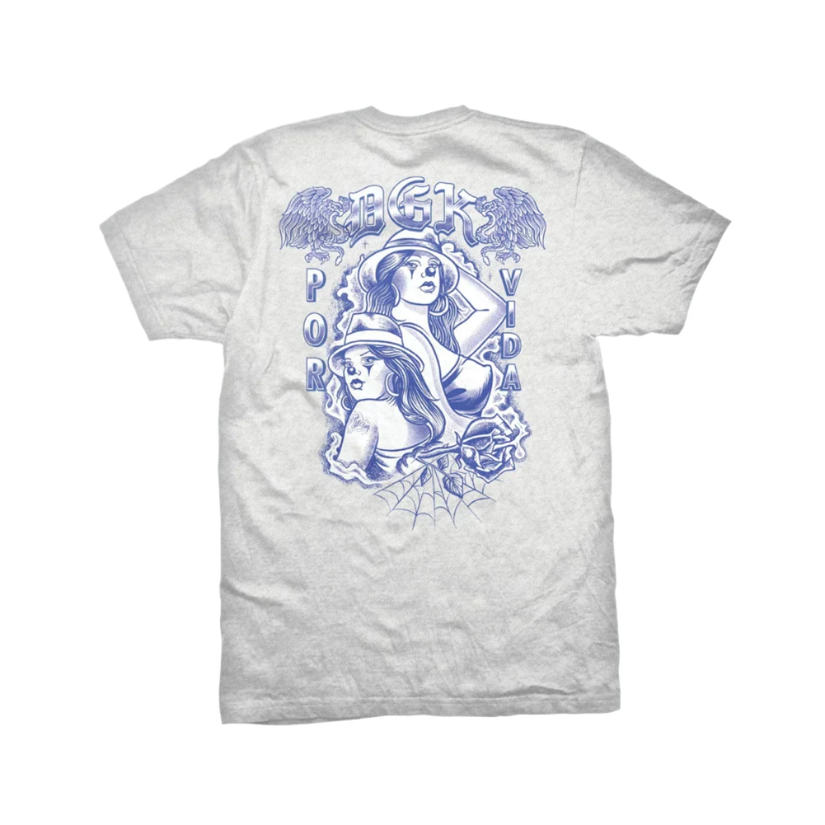 DGK Vida Ave Tee - Ash 1 DGK Vida Ave Tee - Ash