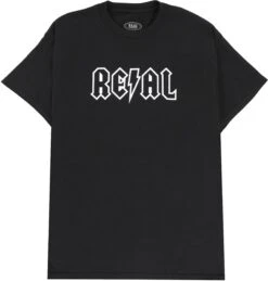 REAL Deeds T-shirt - Black/White