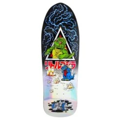 SANTA CRUZ X Godzilla Skateboard Deck - JR Natas - 9.89in