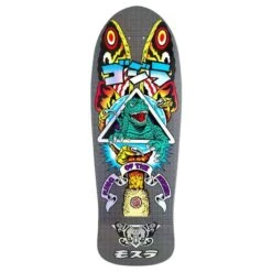 SANTA CRUZ X Godzilla Skateboard Deck - Mothra Natas - 10.538in