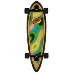 SANTA CRUZ Oval Flame Lava Dot Complete Skateboard - 9.2