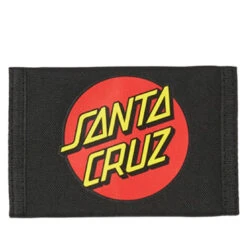 Santa Cruz Classic Dot Strip Wallet - Black