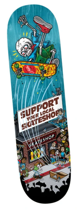 SKATE SHOP DAY 2025 X DELUXE Shopkeeper Skateboard Deck - 8.25