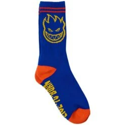 SPITFIRE Bighead Socks - Blue/Red/Yello