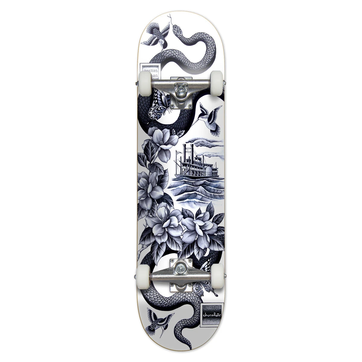 Globe Chocoalte Bayou Complete Skateboard - Jordan Trahan 9.3in 1 Globe Chocoalte Bayou Complete Skateboard - Jordan Trahan 9.3in