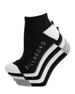 Billabong Serenity Socks 5 Pack - Black