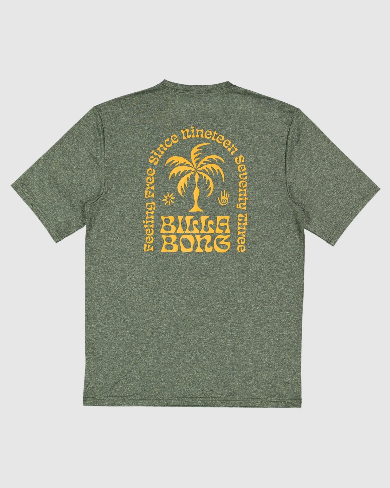 Billabong Big Wave Shazza LF SS Rashshirt - Military Heather 2 Billabong Big Wave Shazza LF SS Rashshirt - Military Heather - Image 2