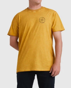Billabong Big Wave Daz Tshirt Mens - Gold
