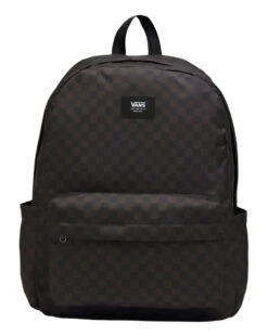 Vans Old Skool Check Backpack - Black Charcoal