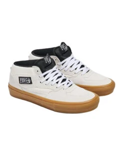 Vans Skate Half Cab Antique Shoe Mens -White/Gum
