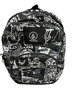 VOLCOM Stone Attack Backpack - Black/White