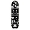 Zero Bold Skateboard Deck - Black / White - 7.75 -STM online Shop zero classic bold skateboard deck 1.1702255632 1